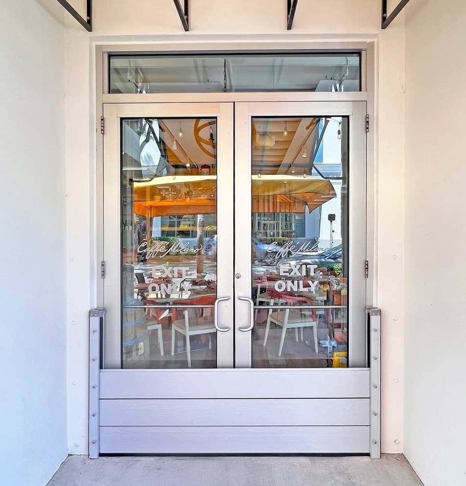 Impact doors