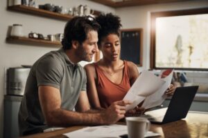 Couple Looking At Cost of New Windows
