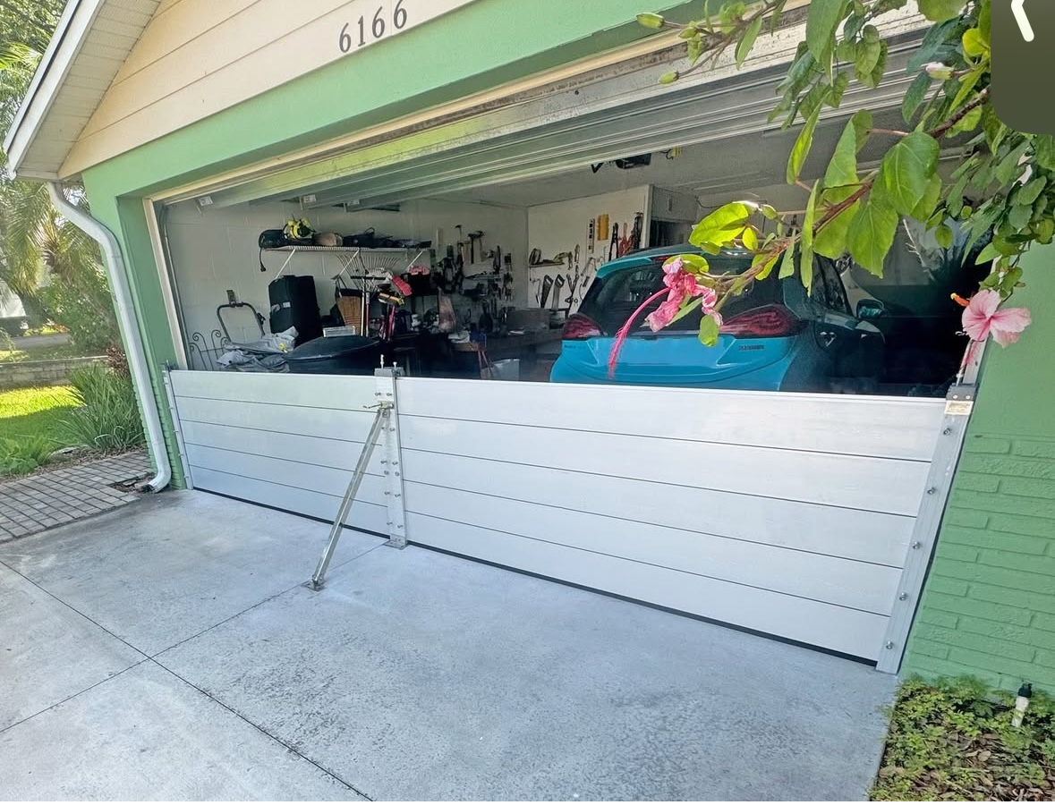flood barrier for garage door in Florida